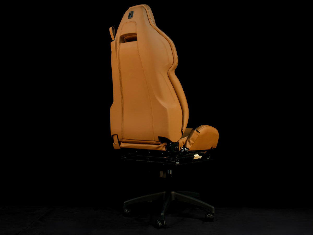 Ferrari F12 Cuoio-Leather Office Chair