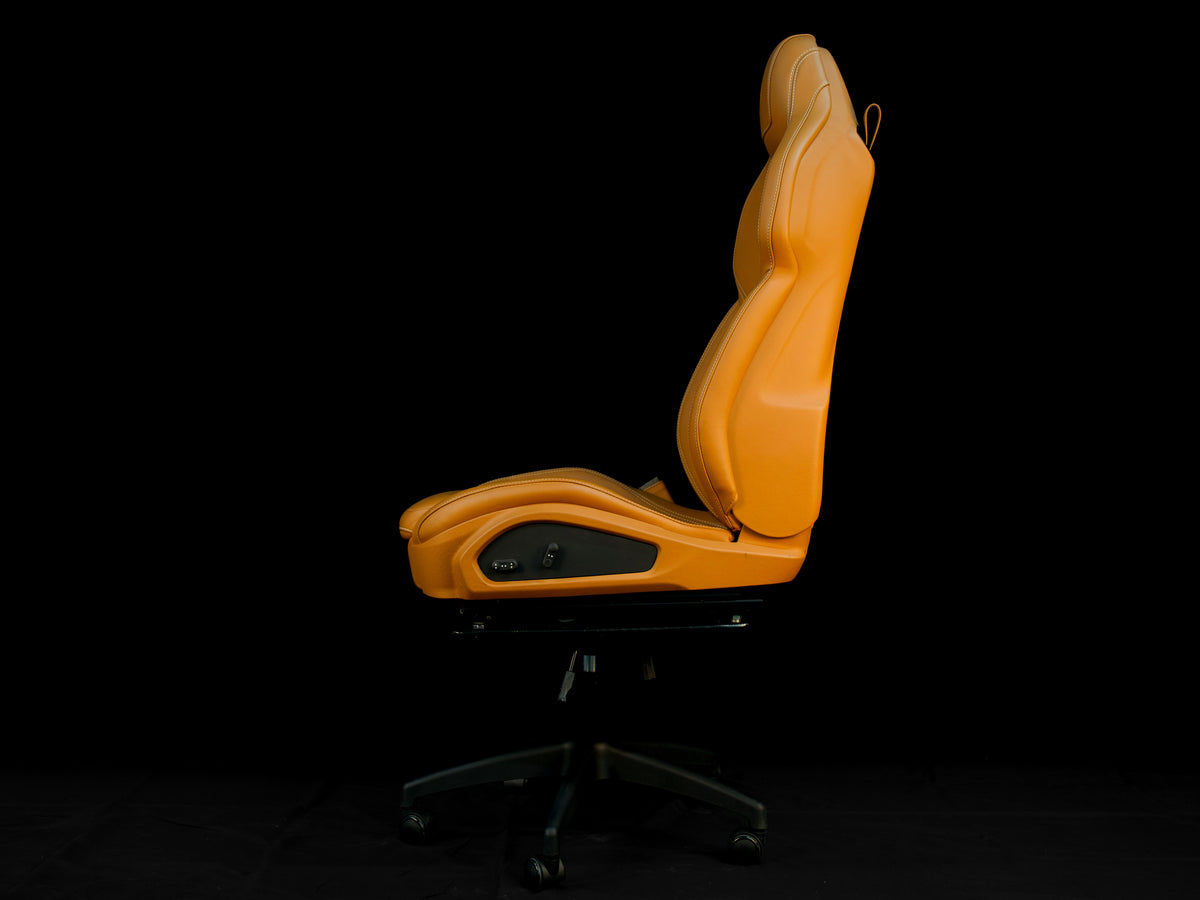 Ferrari F12 Cuoio-Leather Office Chair
