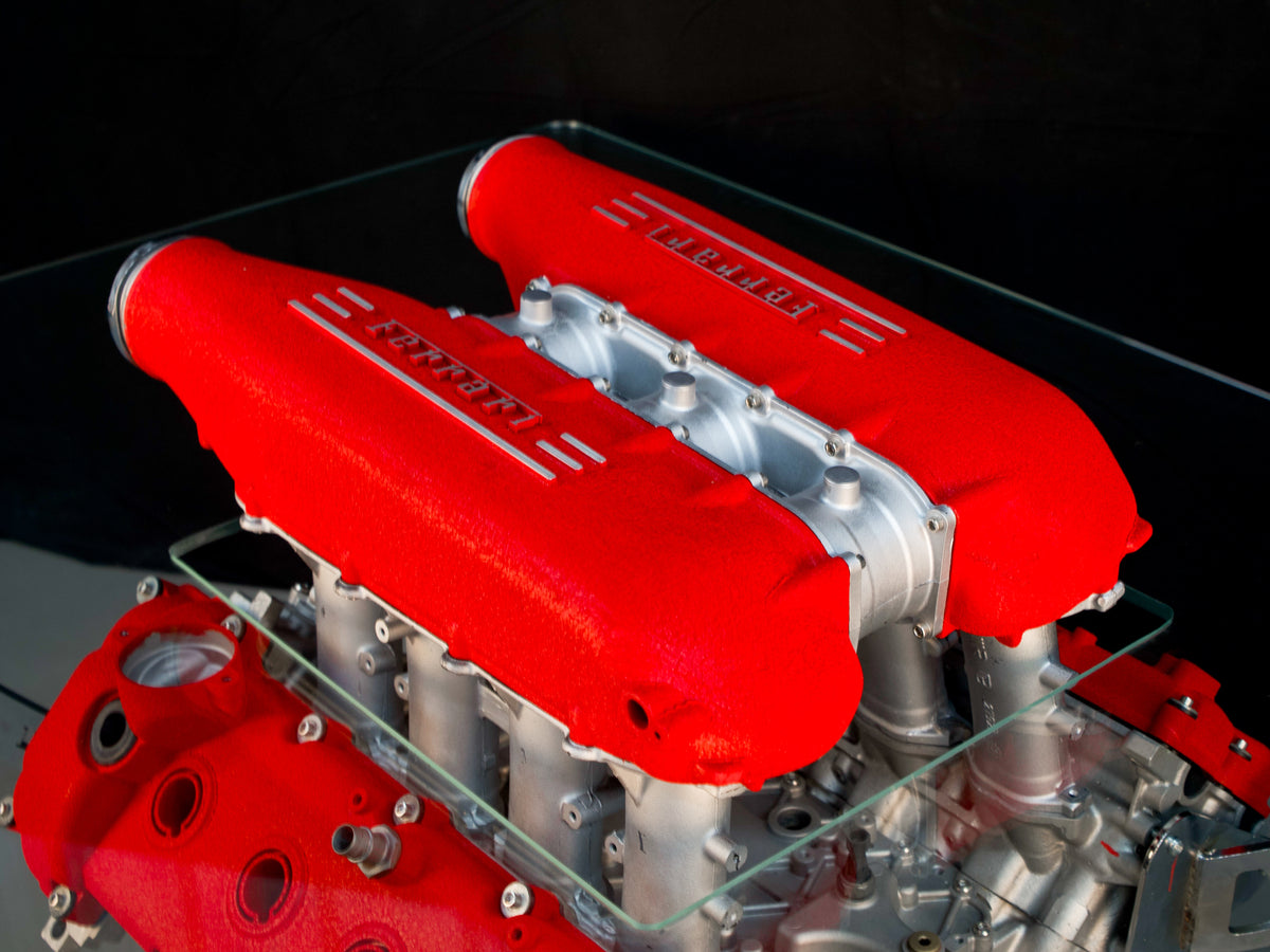 Ferrari F136 Engine Coffee Table