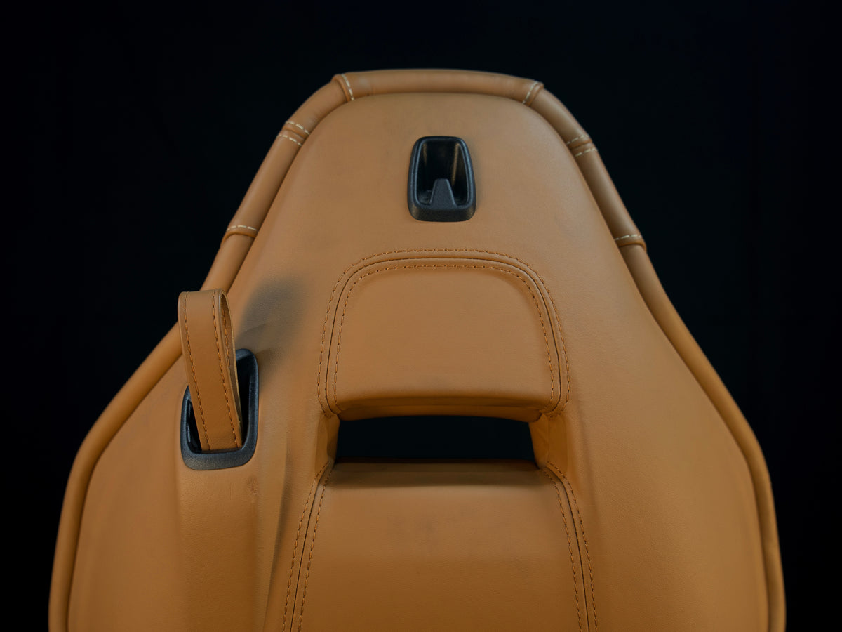 Ferrari F12 Cuoio-Leather Office Chair