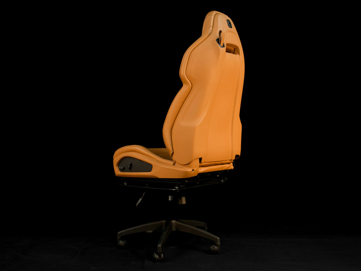Ferrari F12 Cuoio-Leather Office Chair