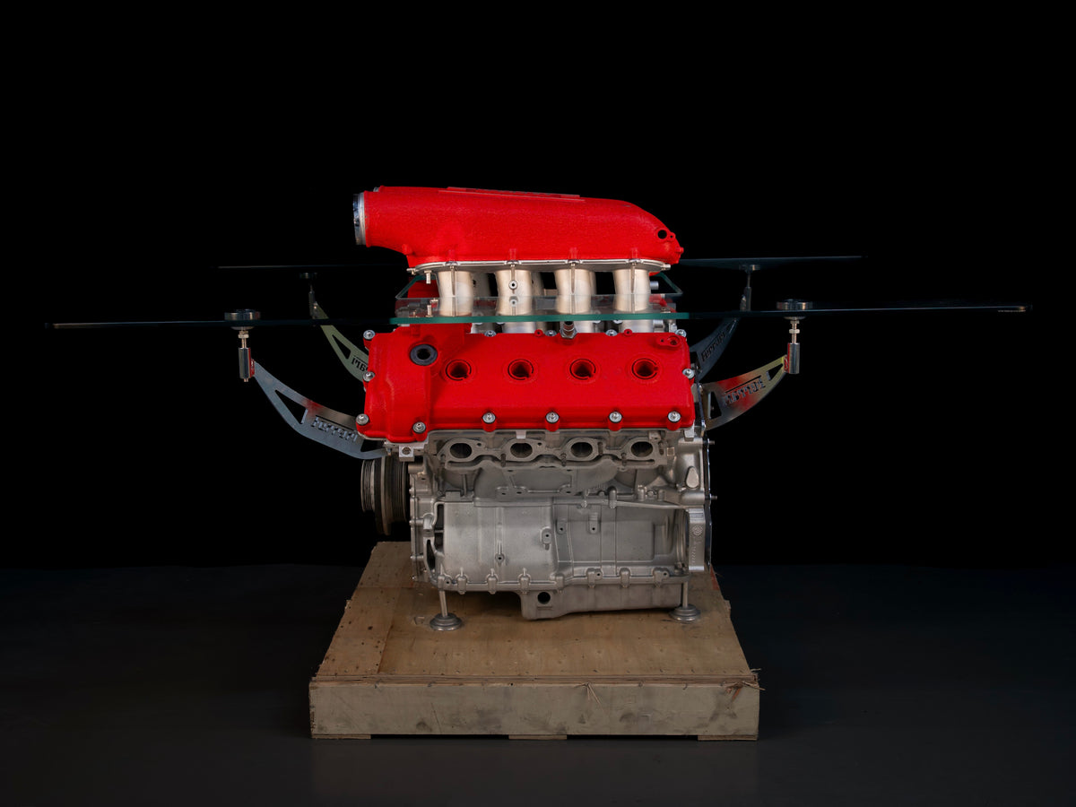 Ferrari F136 Engine Coffee Table