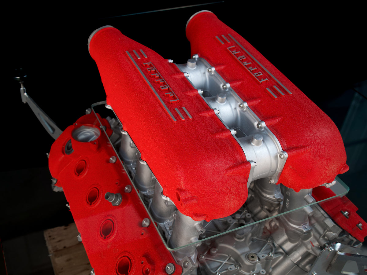 Ferrari F136 Engine Coffee Table